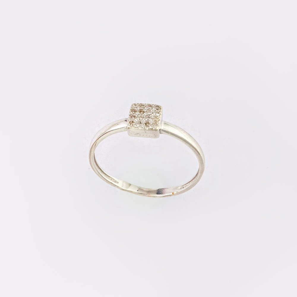 Кольцо с бриллиантом из красного золота 585 пробы