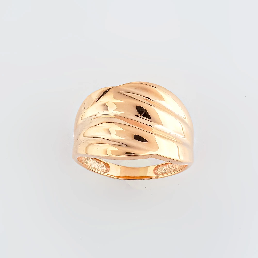 Кольцо из красного золота 585 пробы