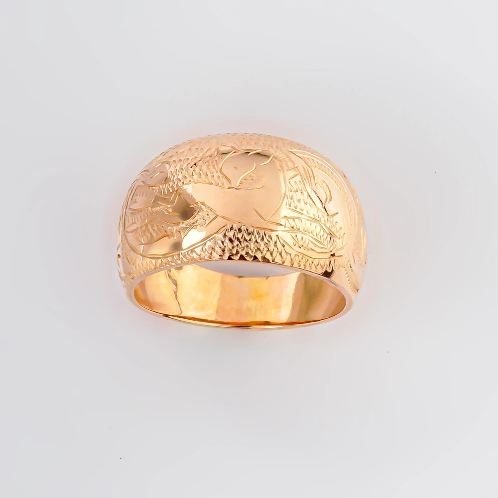 Кольцо из красного золота 583 пробы