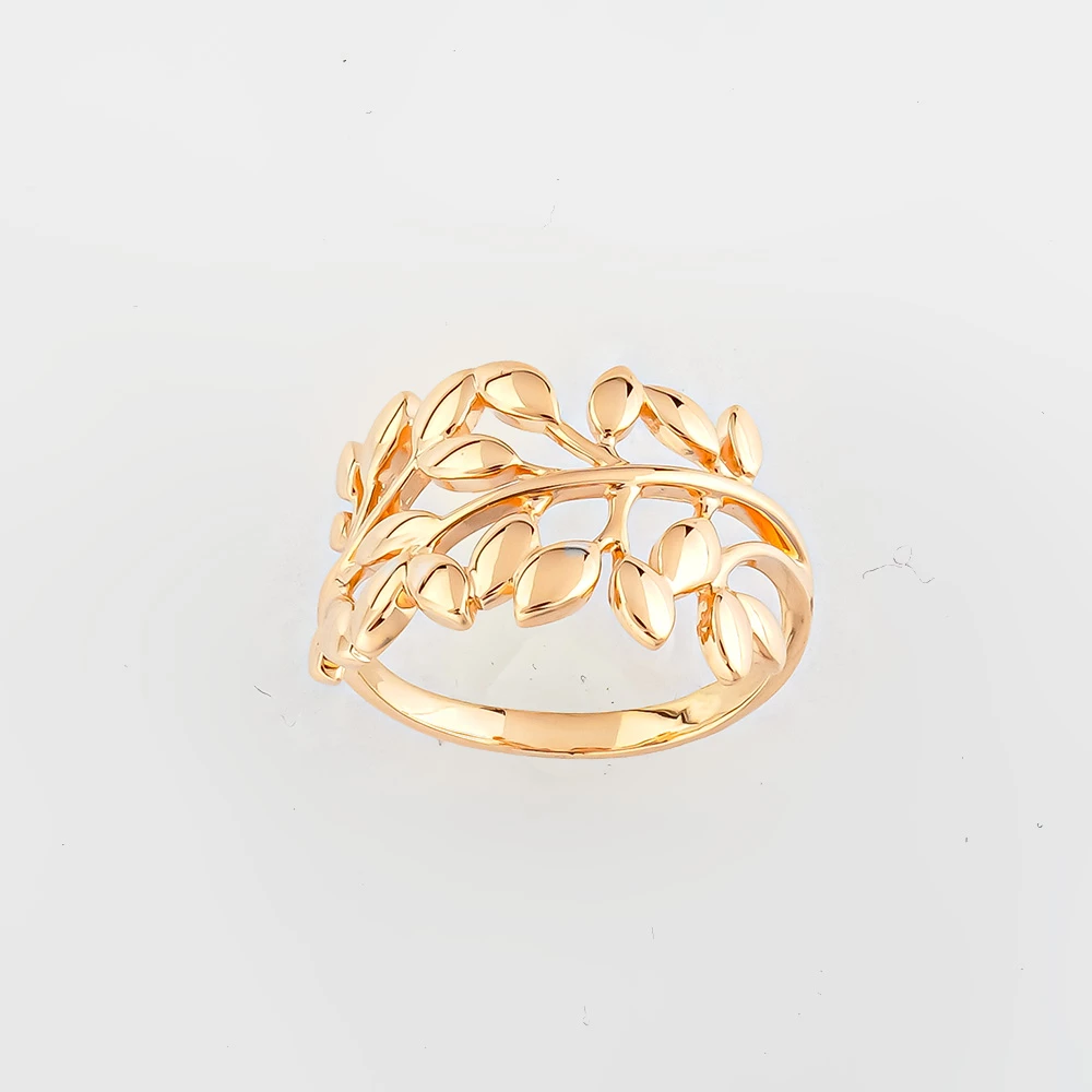 Кольцо из красного золота 585 пробы