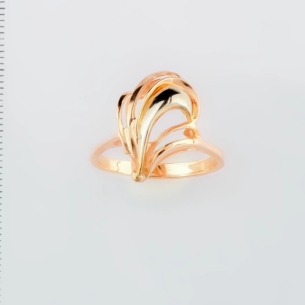 Кольцо из красного золота 585 пробы