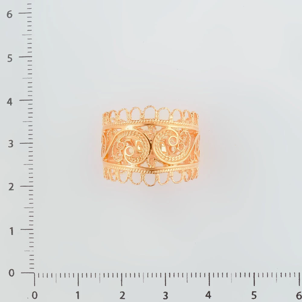 Кольцо из красного золота 583 пробы