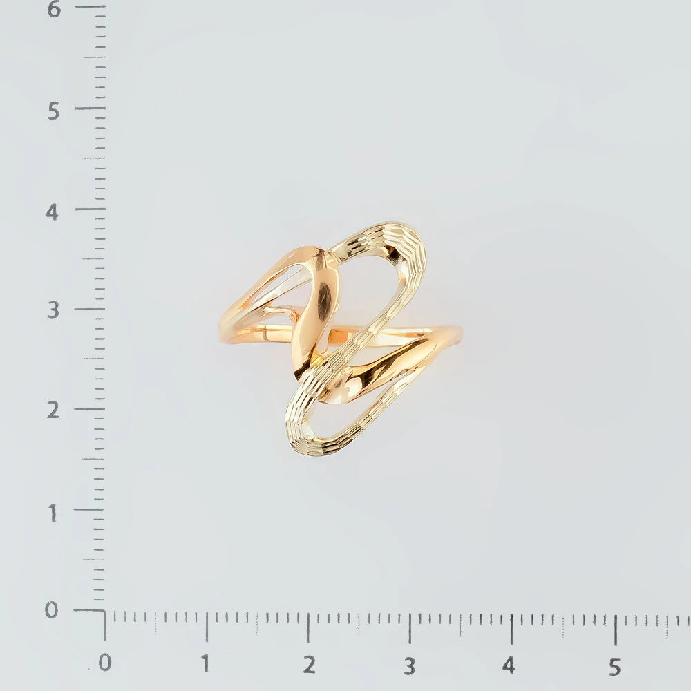 Кольцо из красного золота 585 пробы