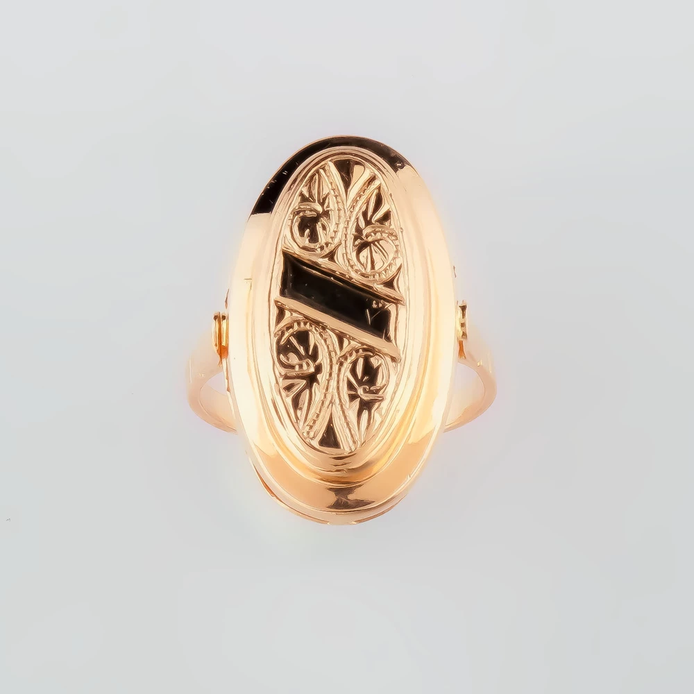 Кольцо из красного золота 583 пробы