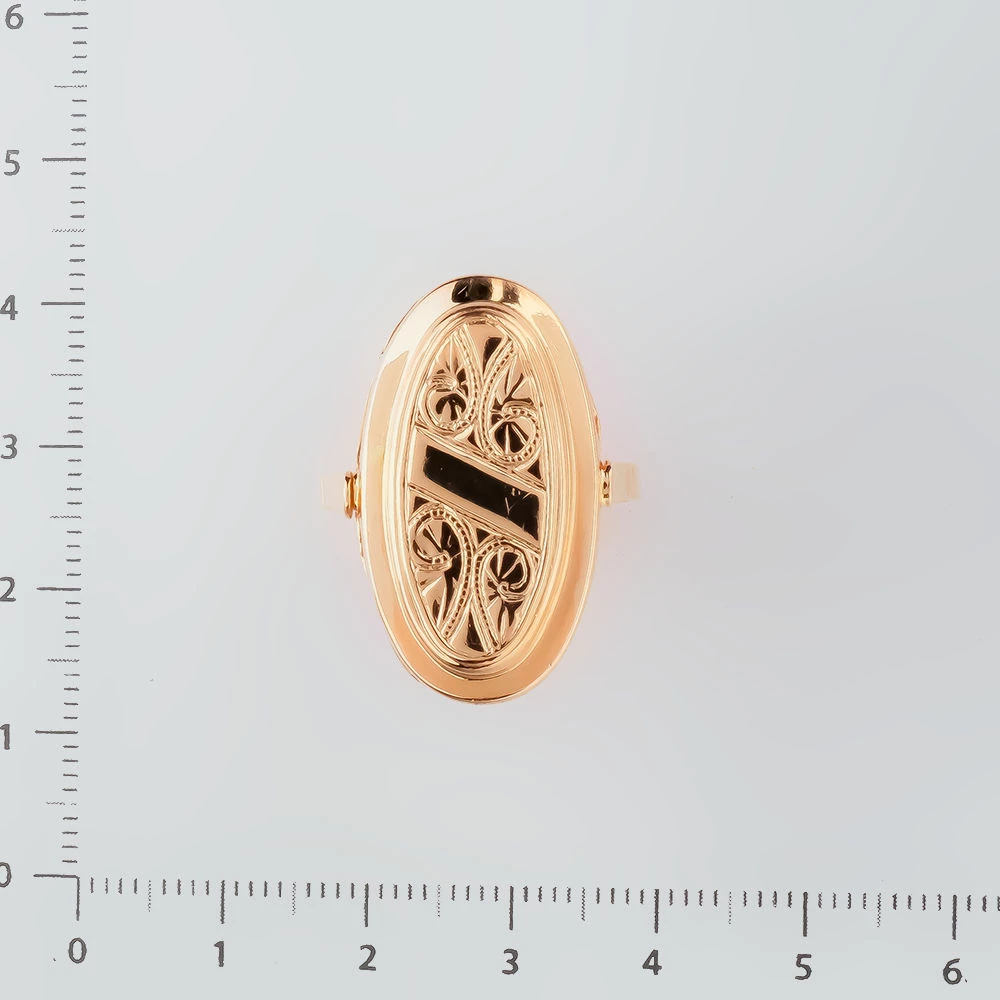 Кольцо из красного золота 583 пробы