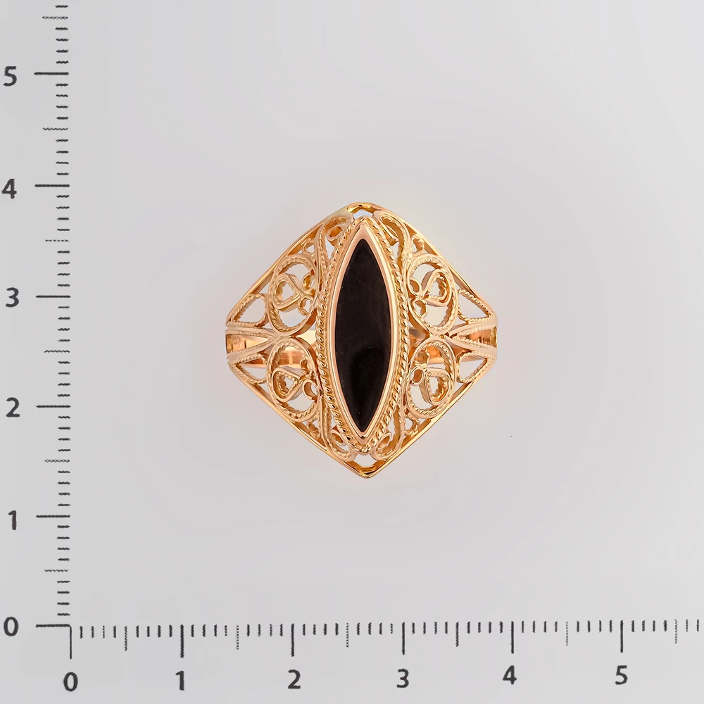 Кольцо из красного золота 583 пробы