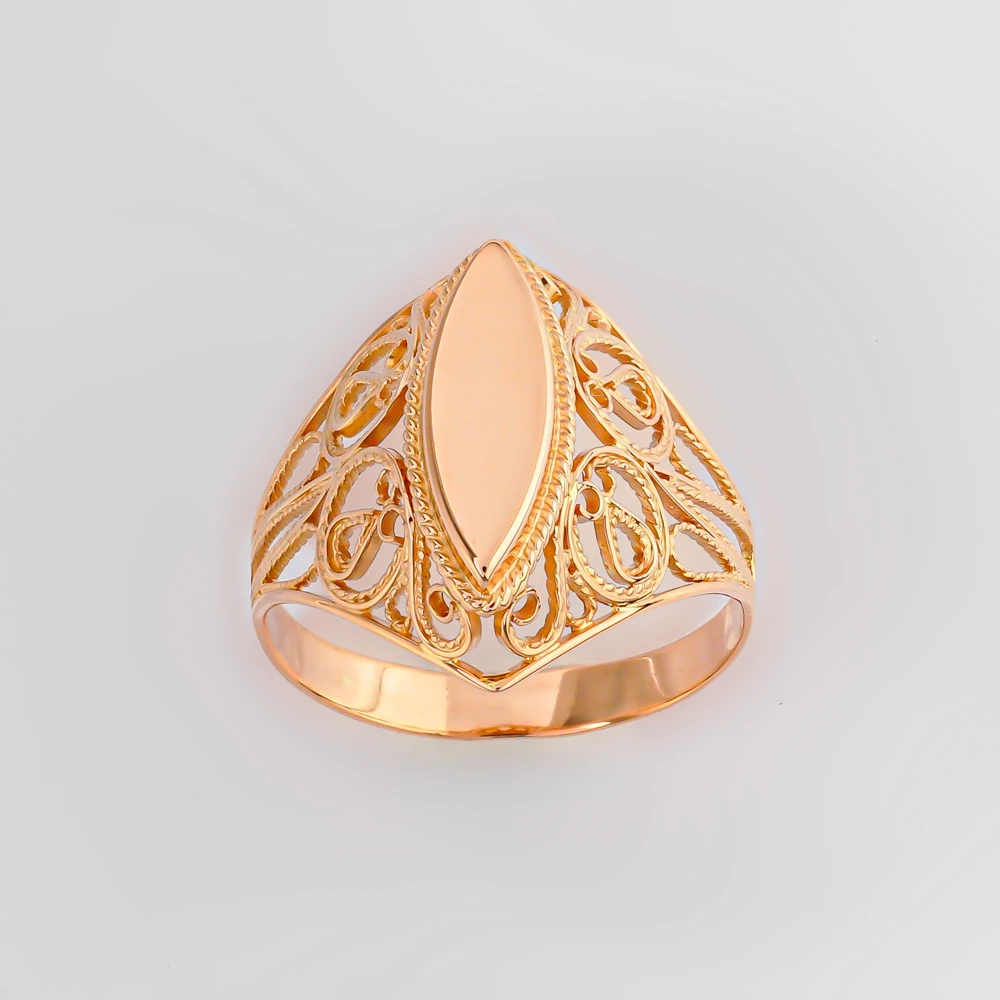 Кольцо из красного золота 583 пробы