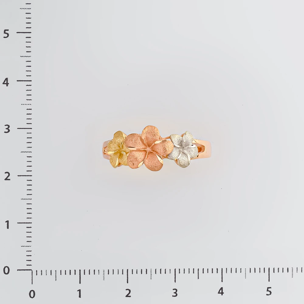 Кольцо из красного золота 585 пробы