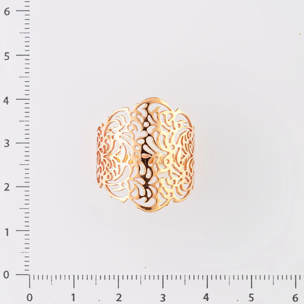 Кольцо из красного золота 585 пробы