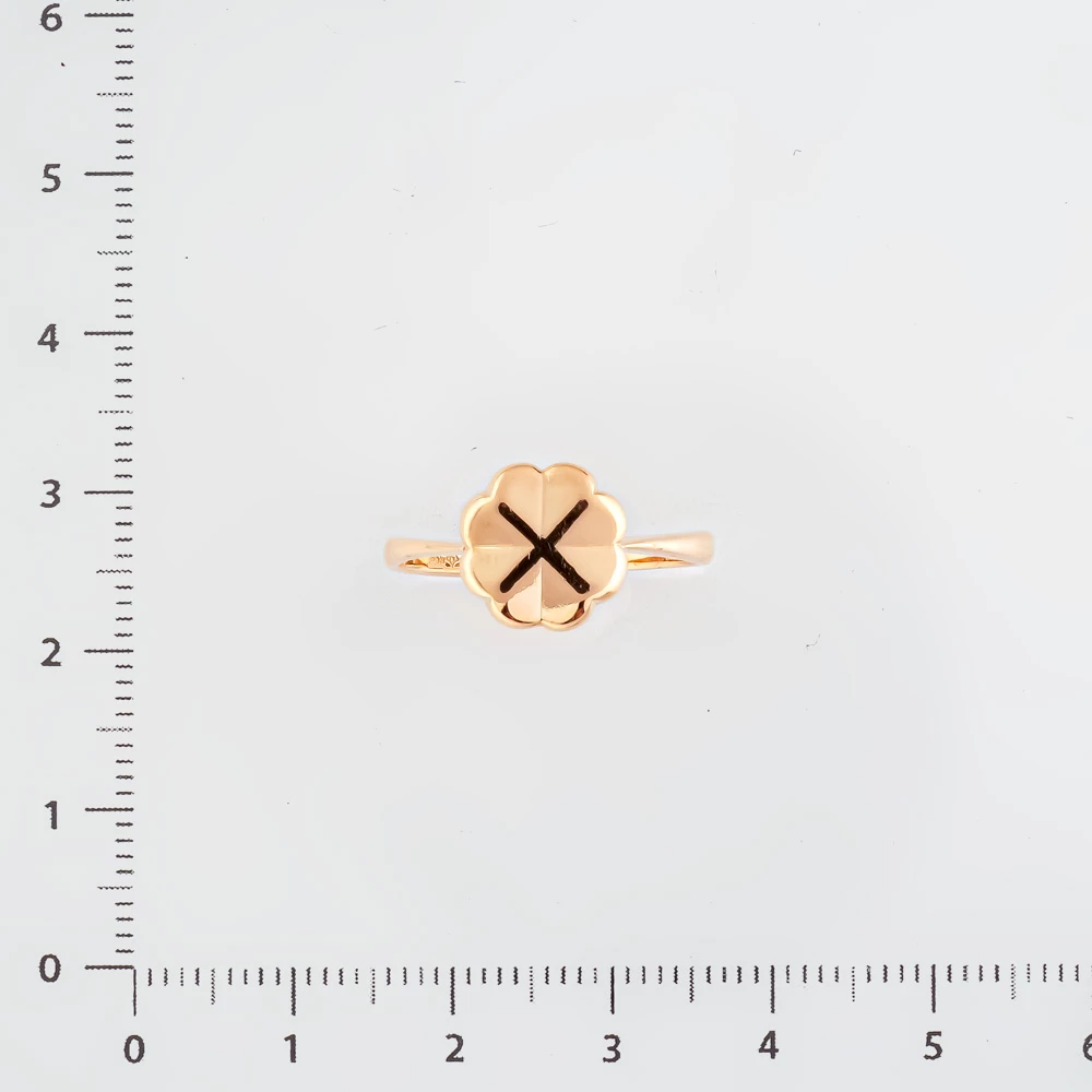 Кольцо из красного золота 583 пробы