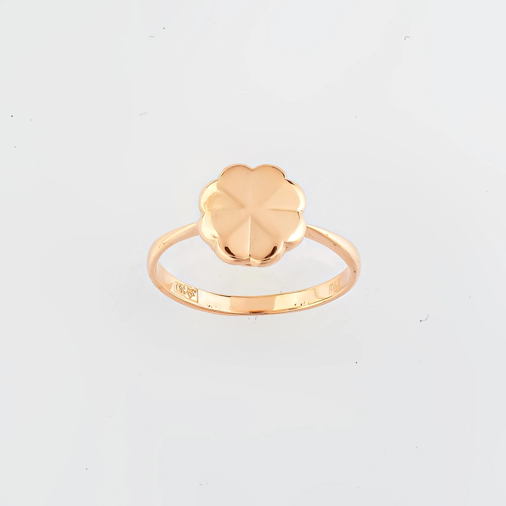 Кольцо из красного золота 583 пробы