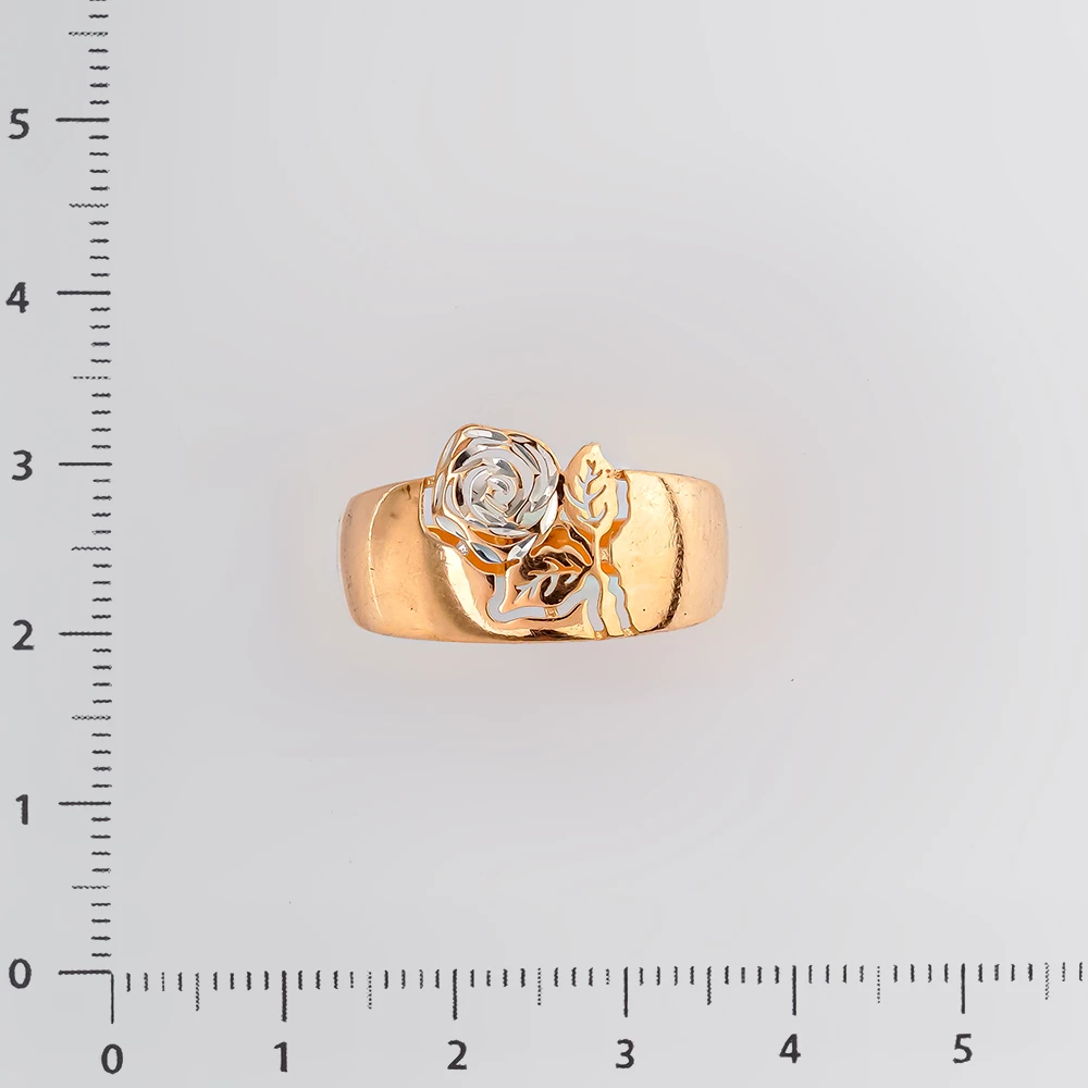 Кольцо из красного золота 585 пробы