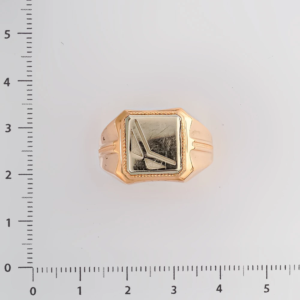 Кольцо из красного золота 585 пробы