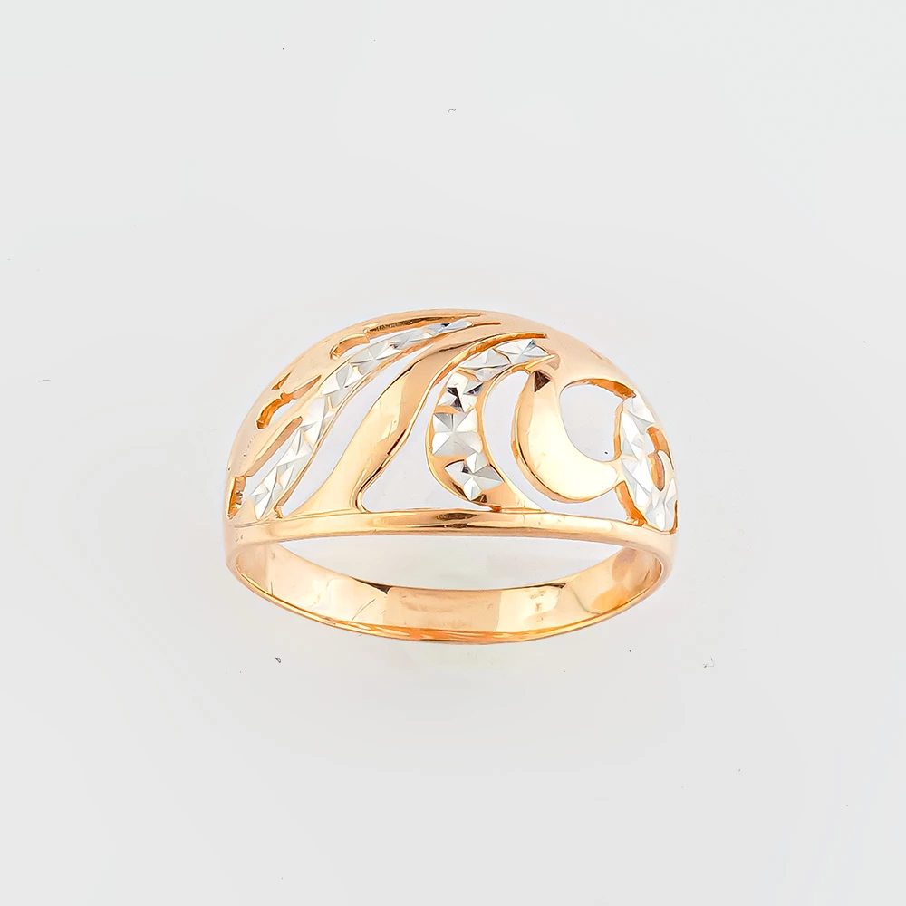 Кольцо из красного золота 585 пробы