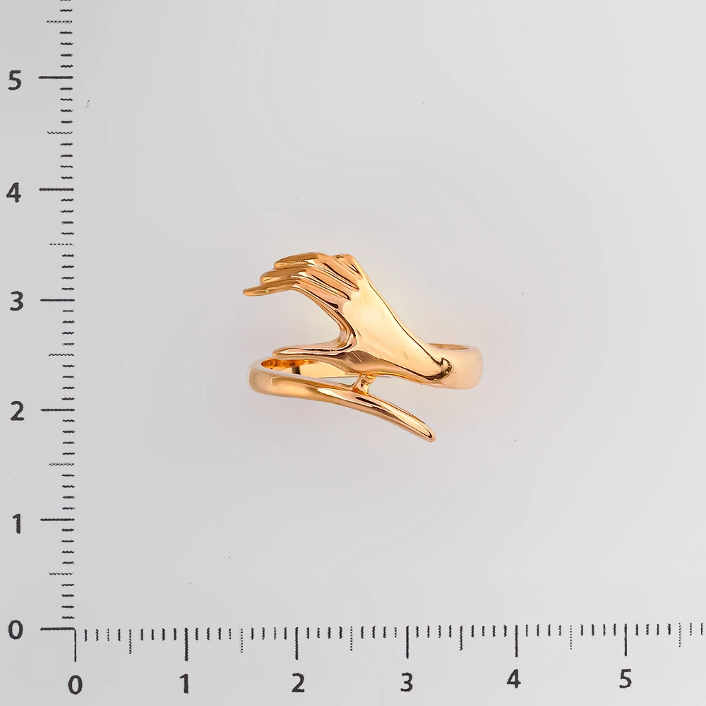 Кольцо из красного золота 583 пробы