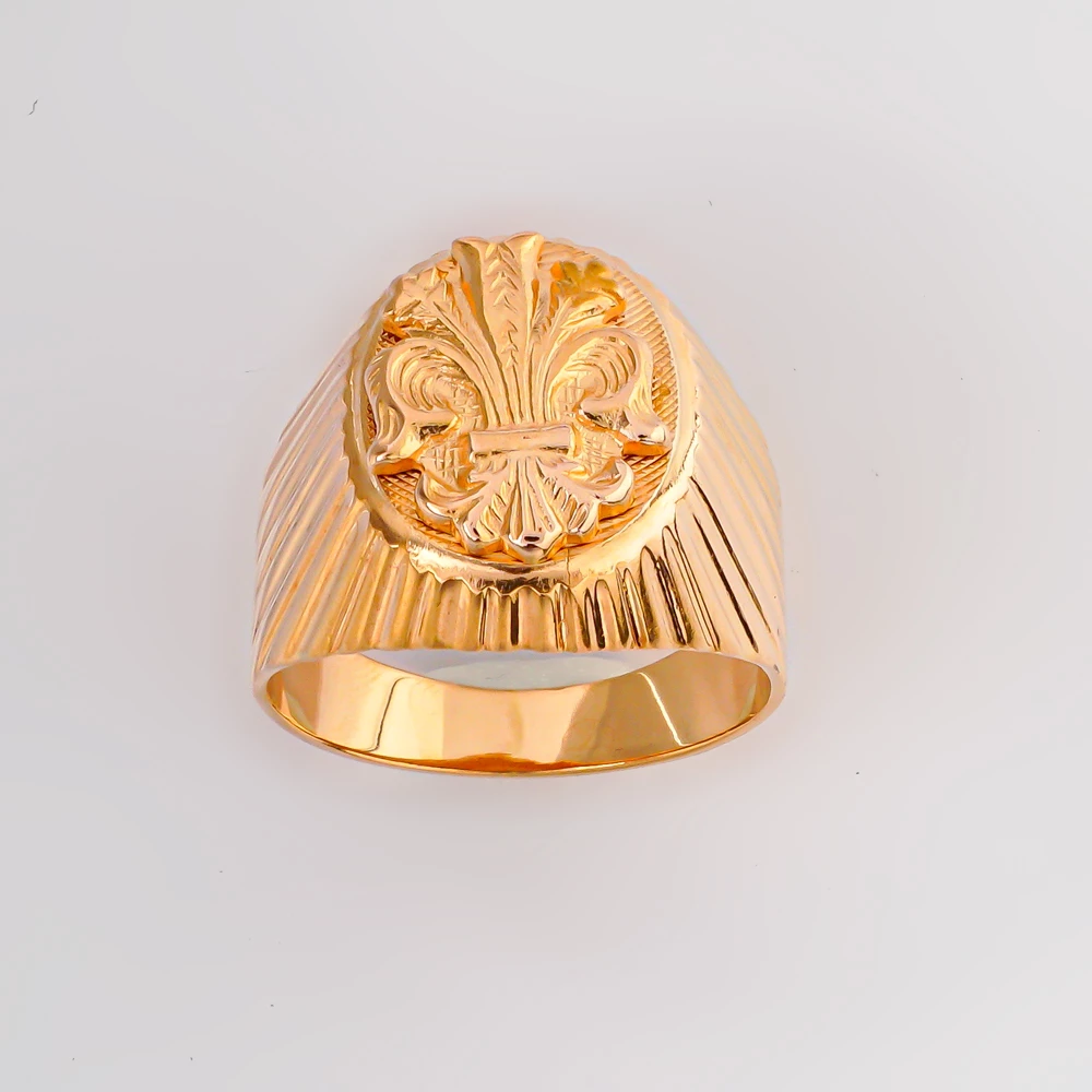 Кольцо из красного золота 583 пробы