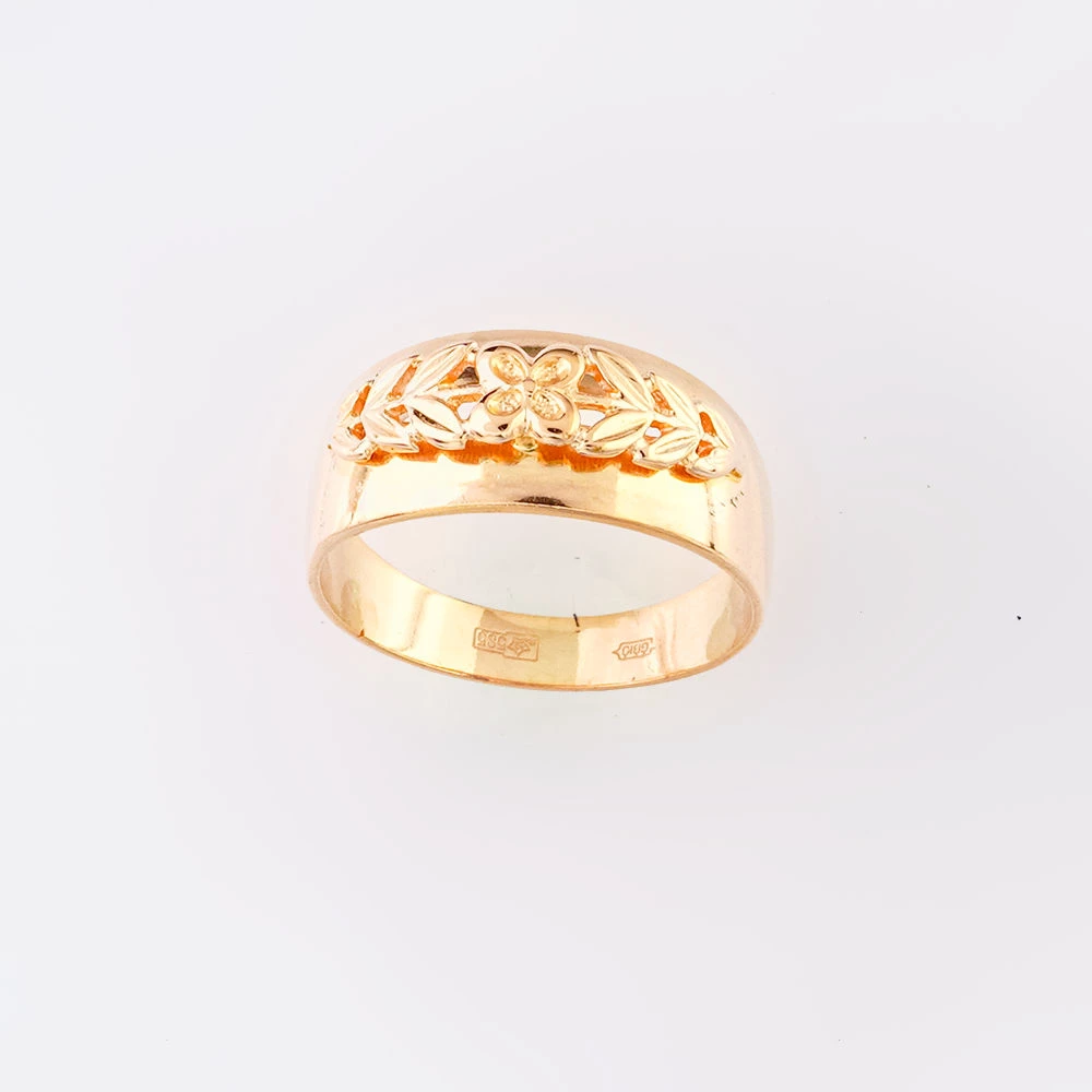 Кольцо из красного золота 585 пробы