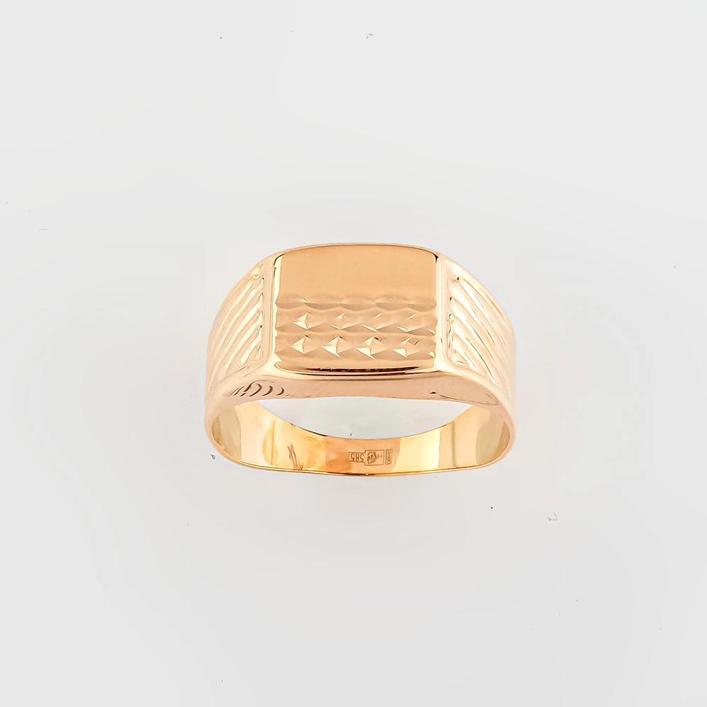 Кольцо из красного золота 585 пробы