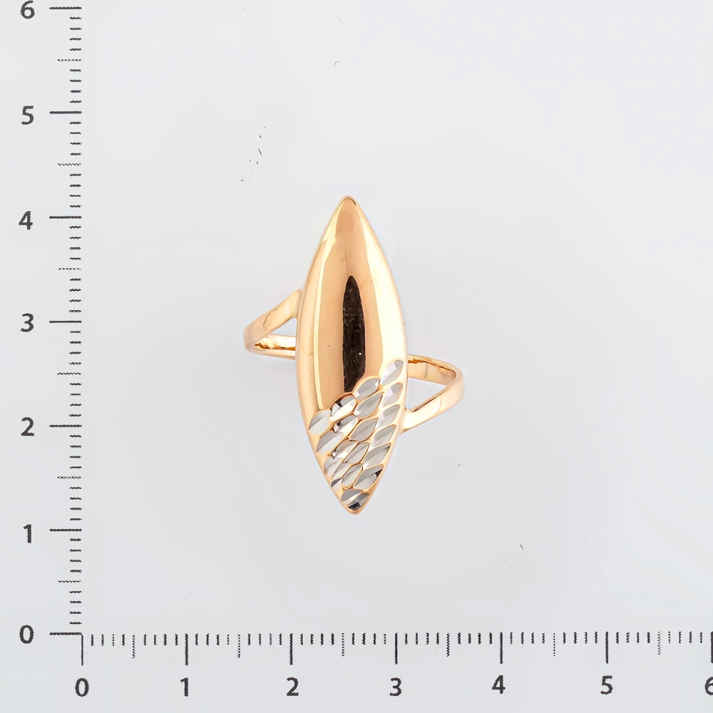 Кольцо из красного золота 585 пробы