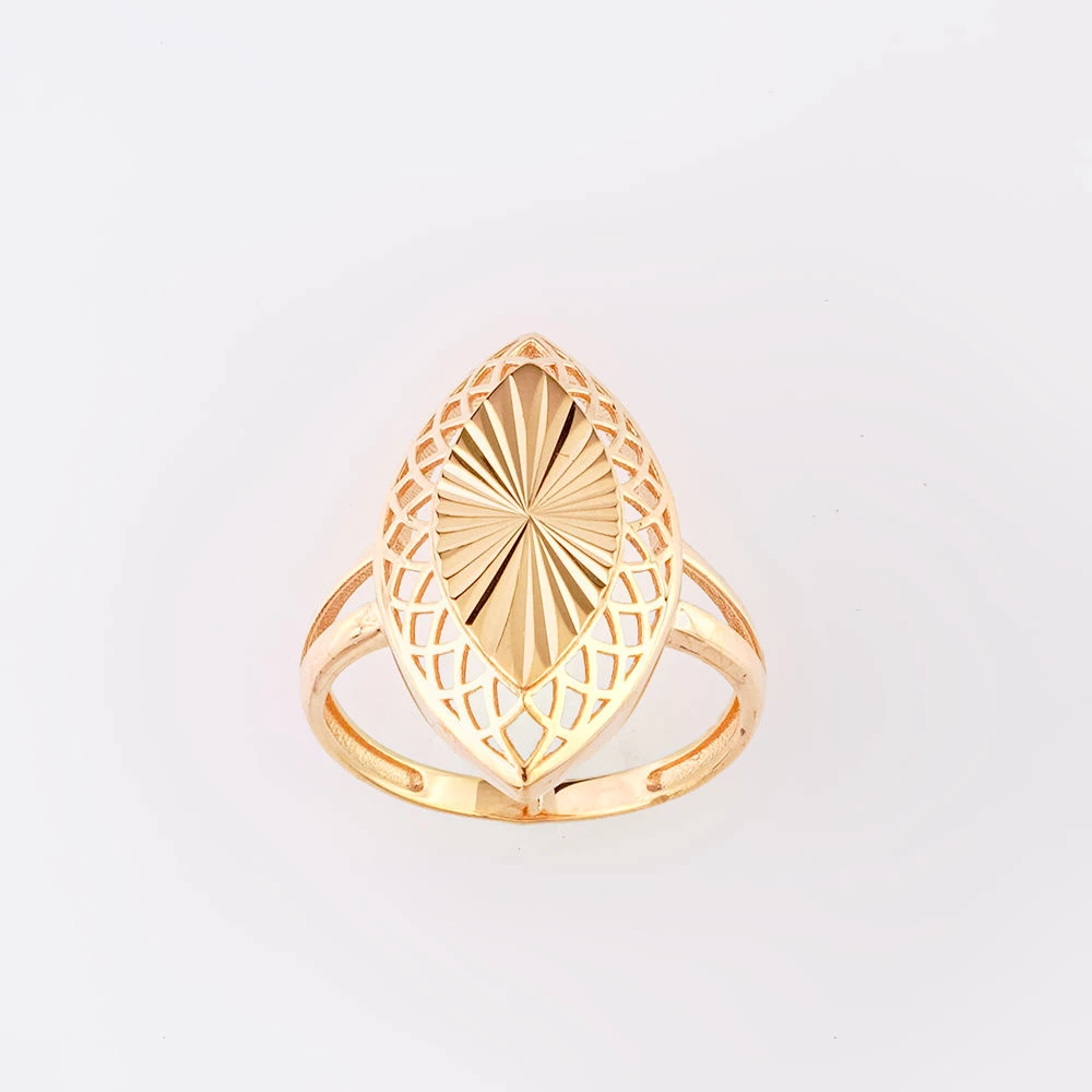 Кольцо из красного золота 585 пробы