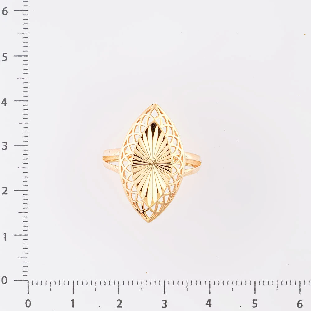 Кольцо из красного золота 585 пробы