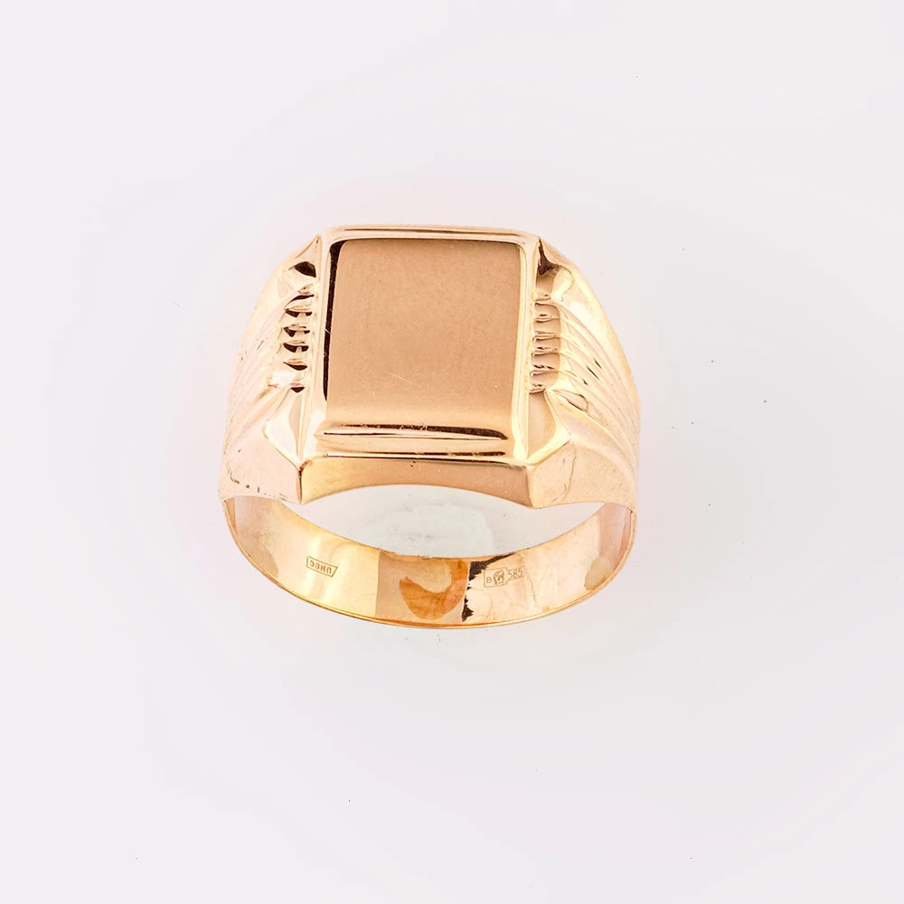 Кольцо из красного золота 585 пробы