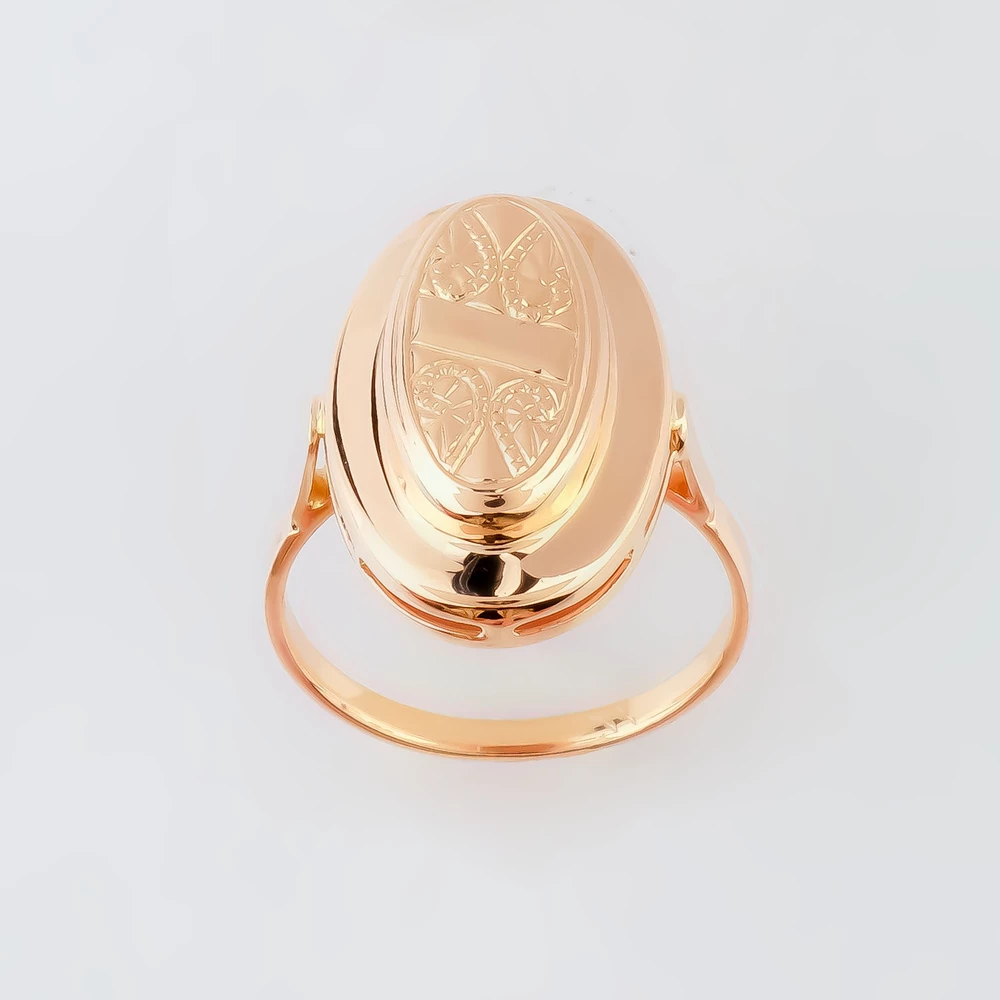 Кольцо из красного золота 583 пробы