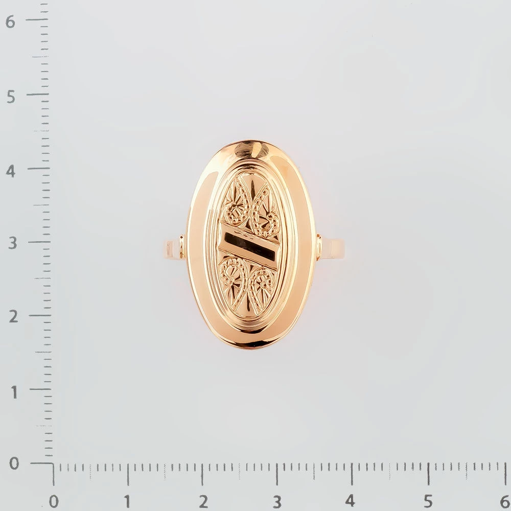 Кольцо из красного золота 583 пробы