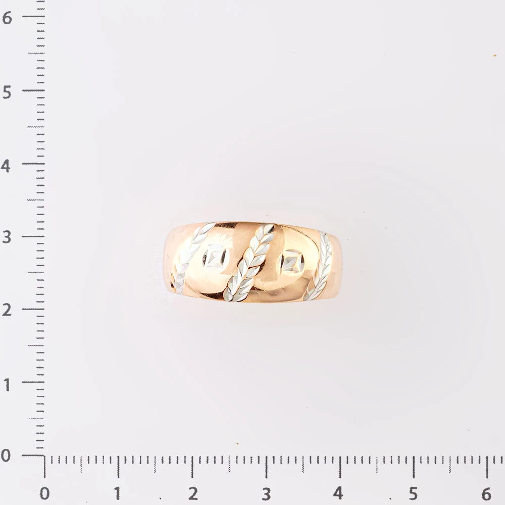 Кольцо из красного золота 585 пробы