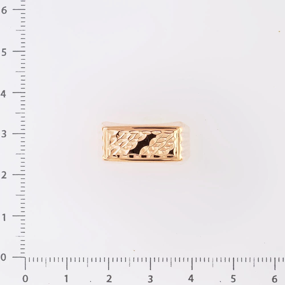 Кольцо из красного золота 375 пробы