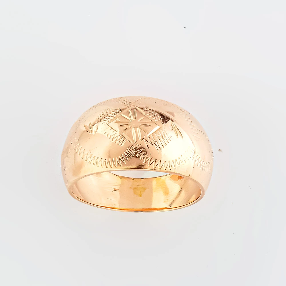 Кольцо из красного золота 583 пробы