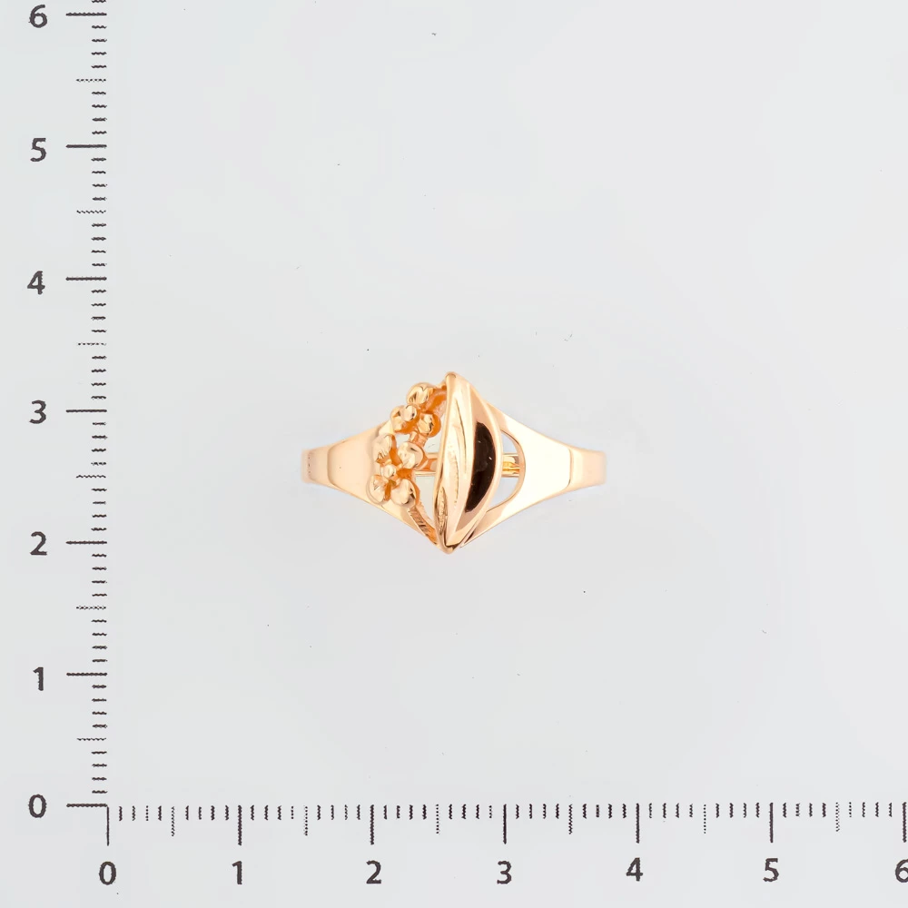 Кольцо из красного золота 585 пробы