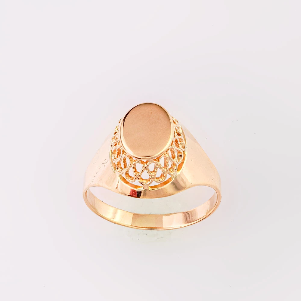 Кольцо из красного золота 583 пробы