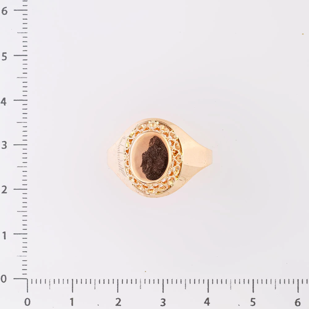 Кольцо из красного золота 583 пробы