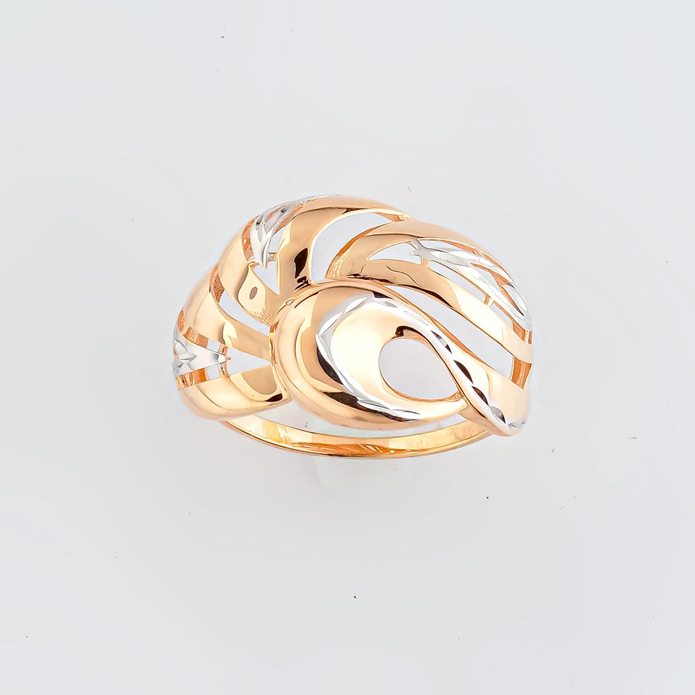 Кольцо из красного золота 585 пробы