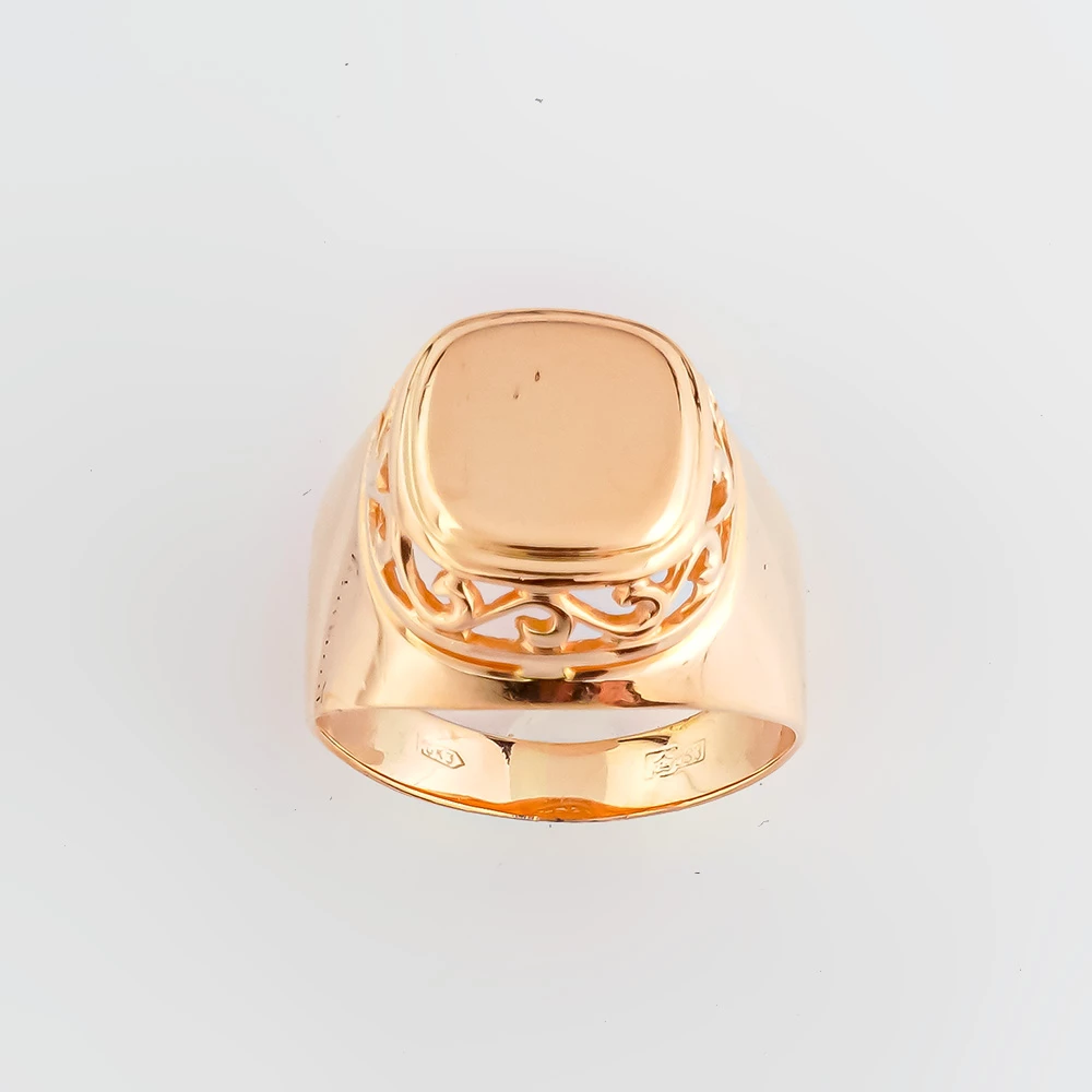 Кольцо из красного золота 583 пробы