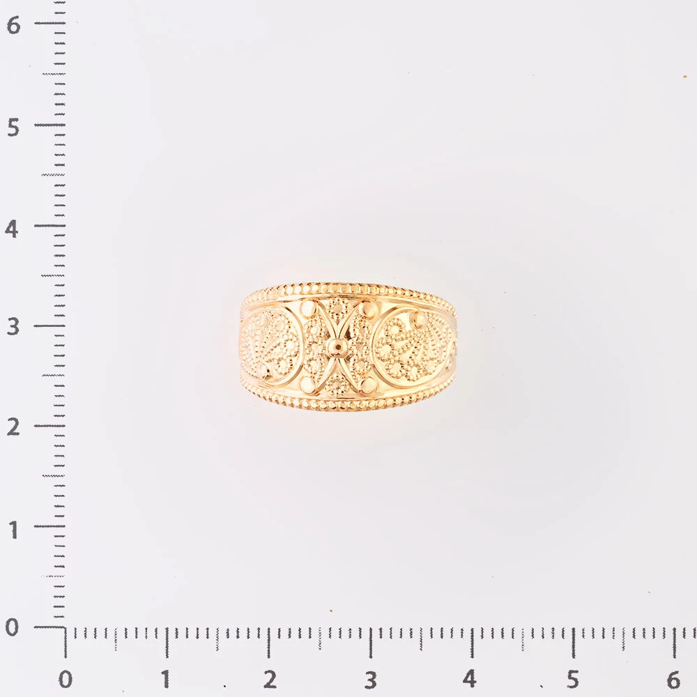 Кольцо из красного золота 585 пробы