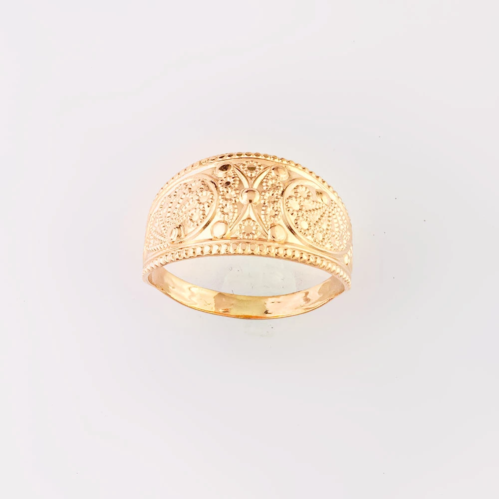 Кольцо из красного золота 585 пробы