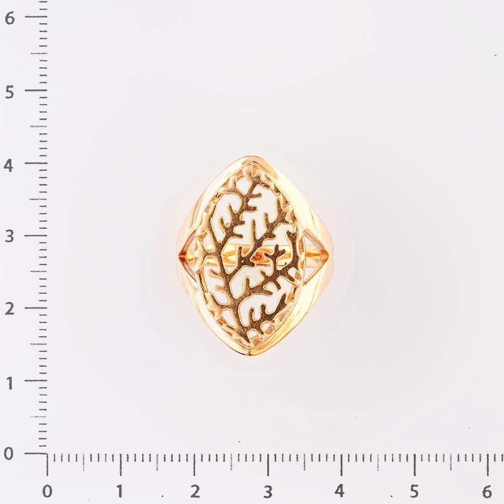 Кольцо из красного золота 583 пробы