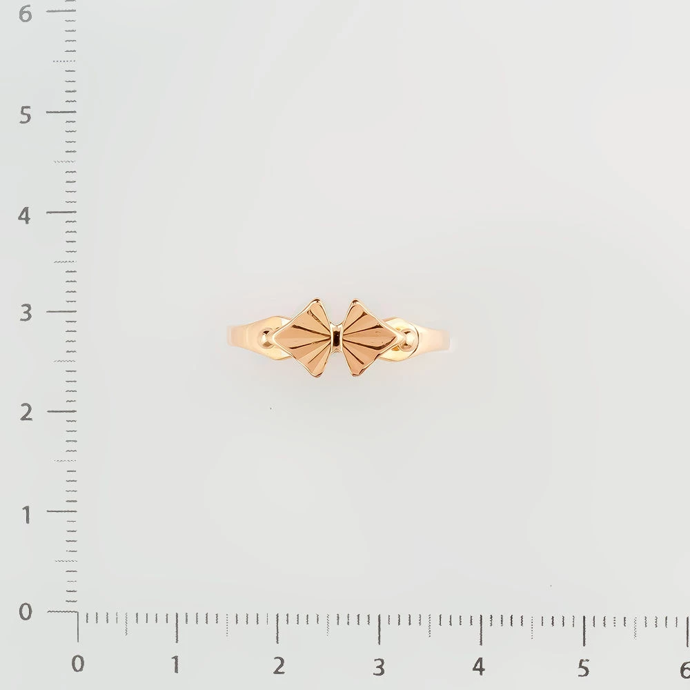 Кольцо из красного золота 585 пробы