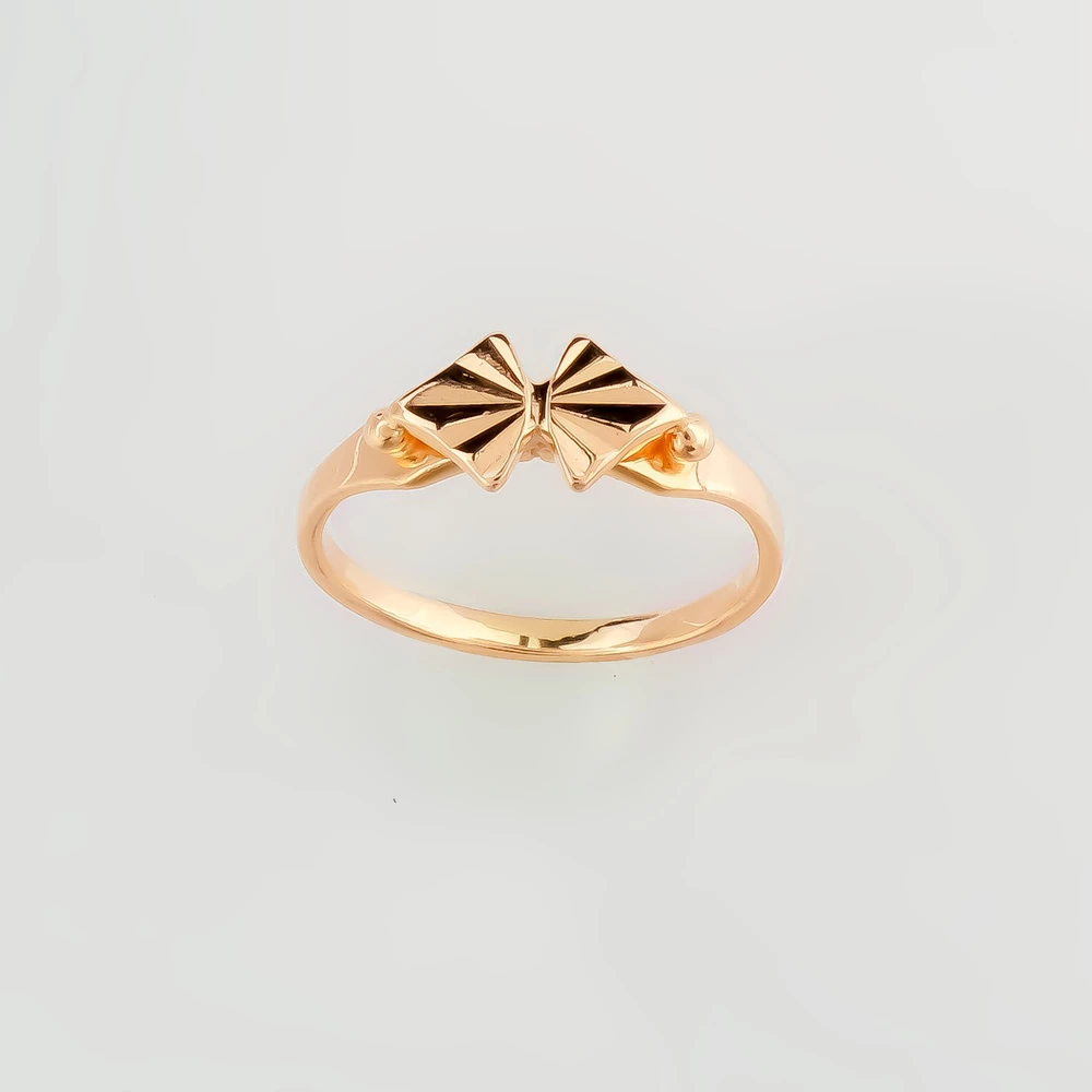 Кольцо из красного золота 585 пробы