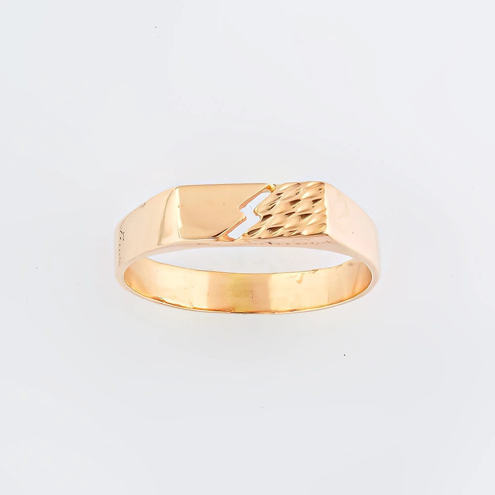 Кольцо из красного золота 585 пробы