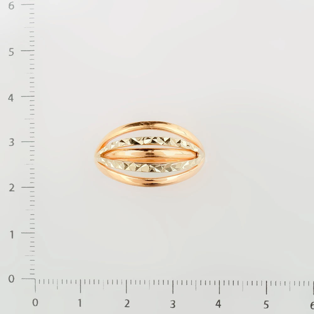 Кольцо из красного золота 585 пробы