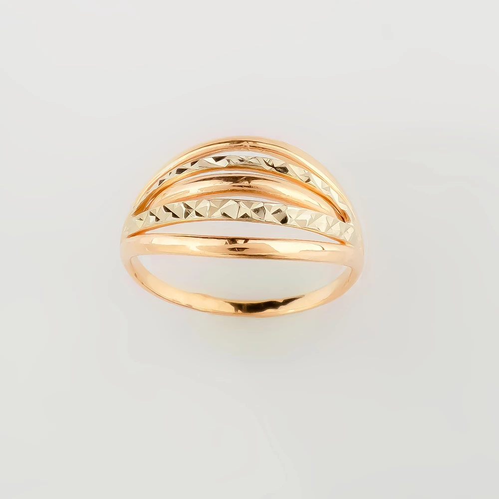 Кольцо из красного золота 585 пробы