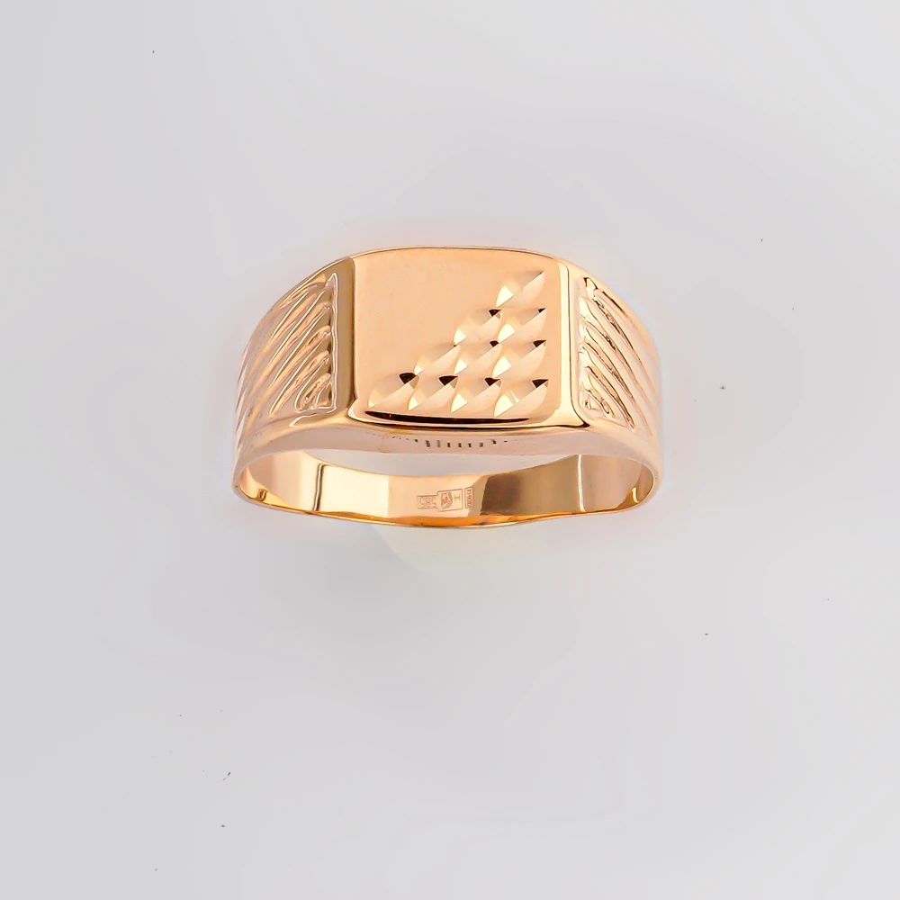 Кольцо из красного золота 585 пробы