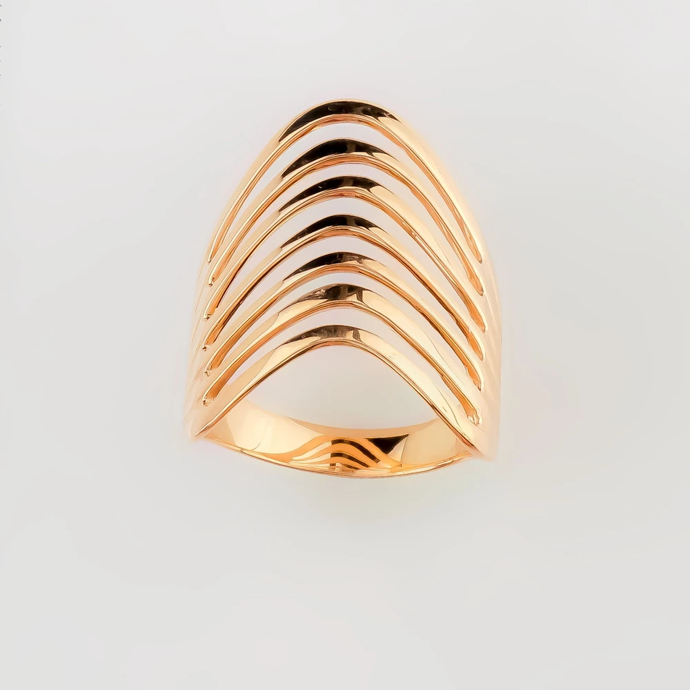 Кольцо из красного золота 585 пробы