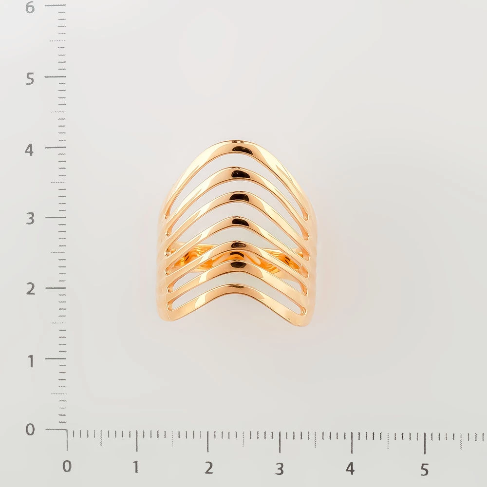 Кольцо из красного золота 585 пробы