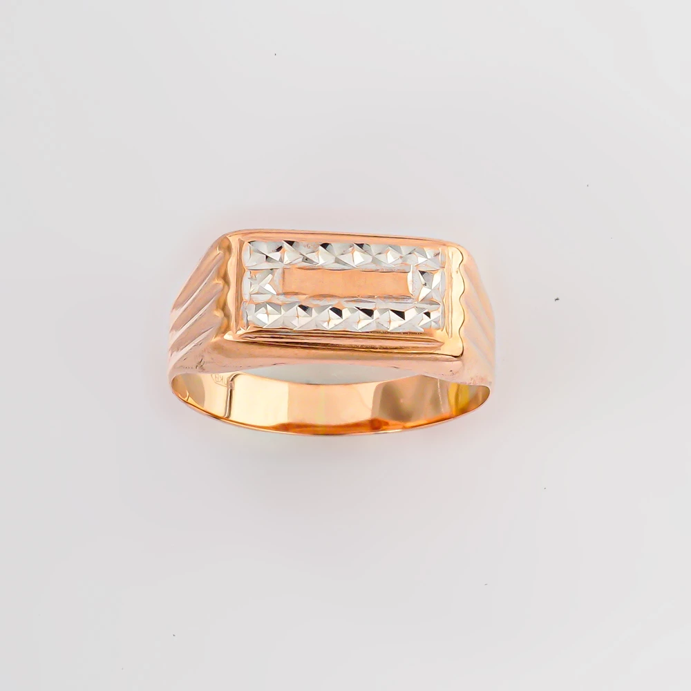 Кольцо из красного золота 375 пробы