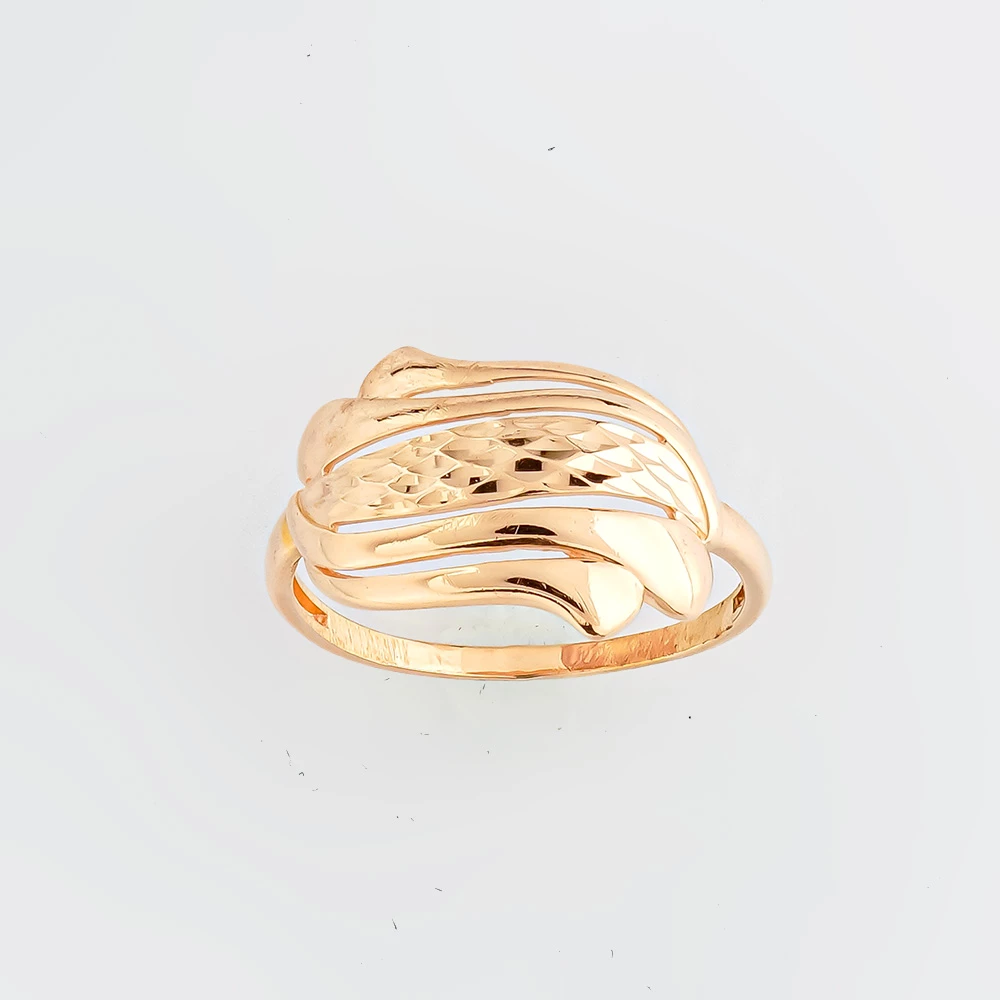 Кольцо из красного золота 585 пробы