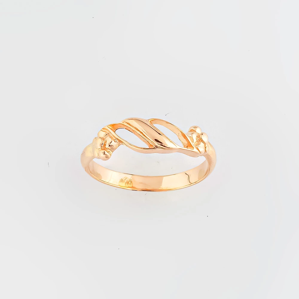 Кольцо из красного золота 583 пробы